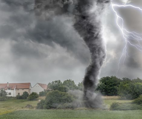 Tornado som en overspring