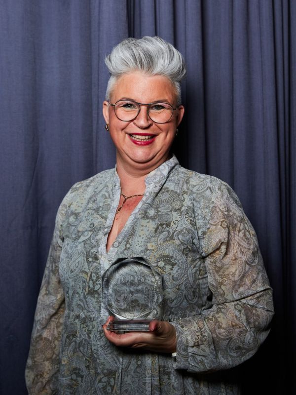 Alicia får pris - salg og marketing